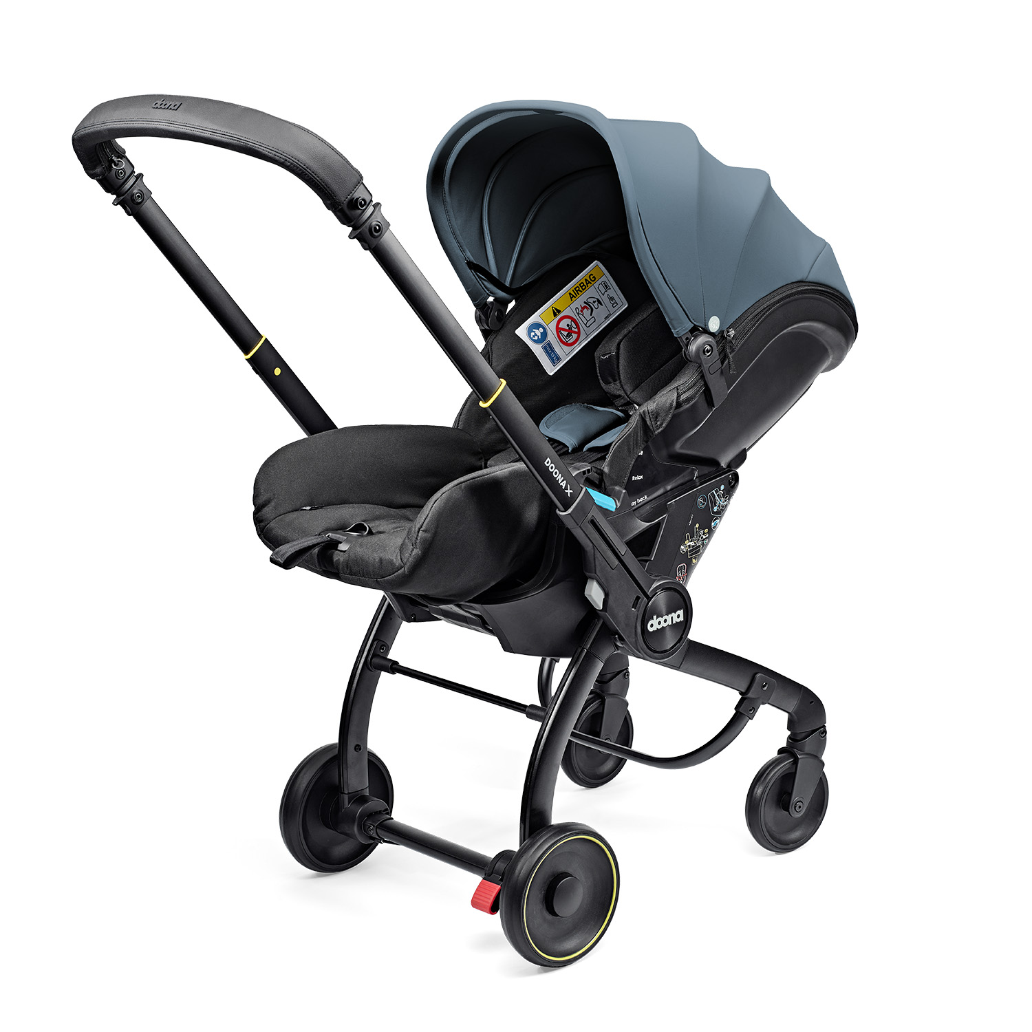 Автокресло Doona X Ocean Blue Isofix 0 (0 -13 кг) - фото 27