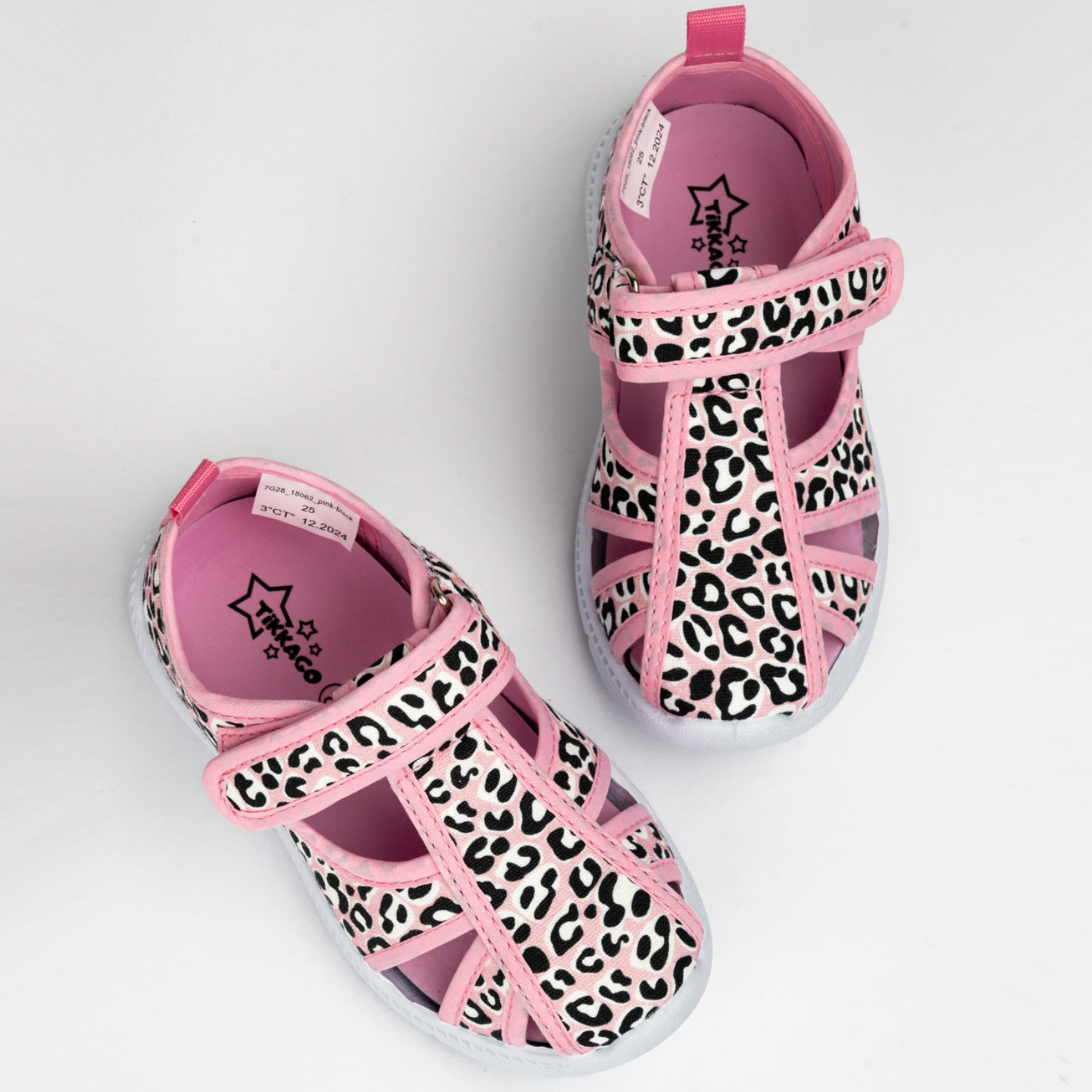 Сандалии TikkaGo 7G28_18062_pink-black - фото 3