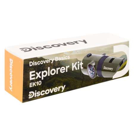 Набор исследователя Discovery Basics EK10 6 в 1: компас термометр зеркало лупа свисток фонарик