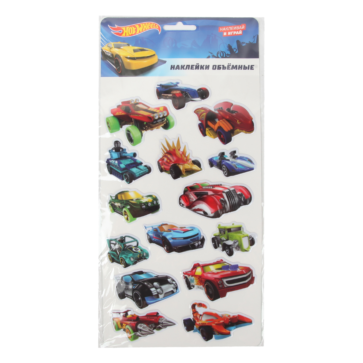 Набор стикеров Erhaft Hot Wheels в ассортименте HWH018 - фото 2