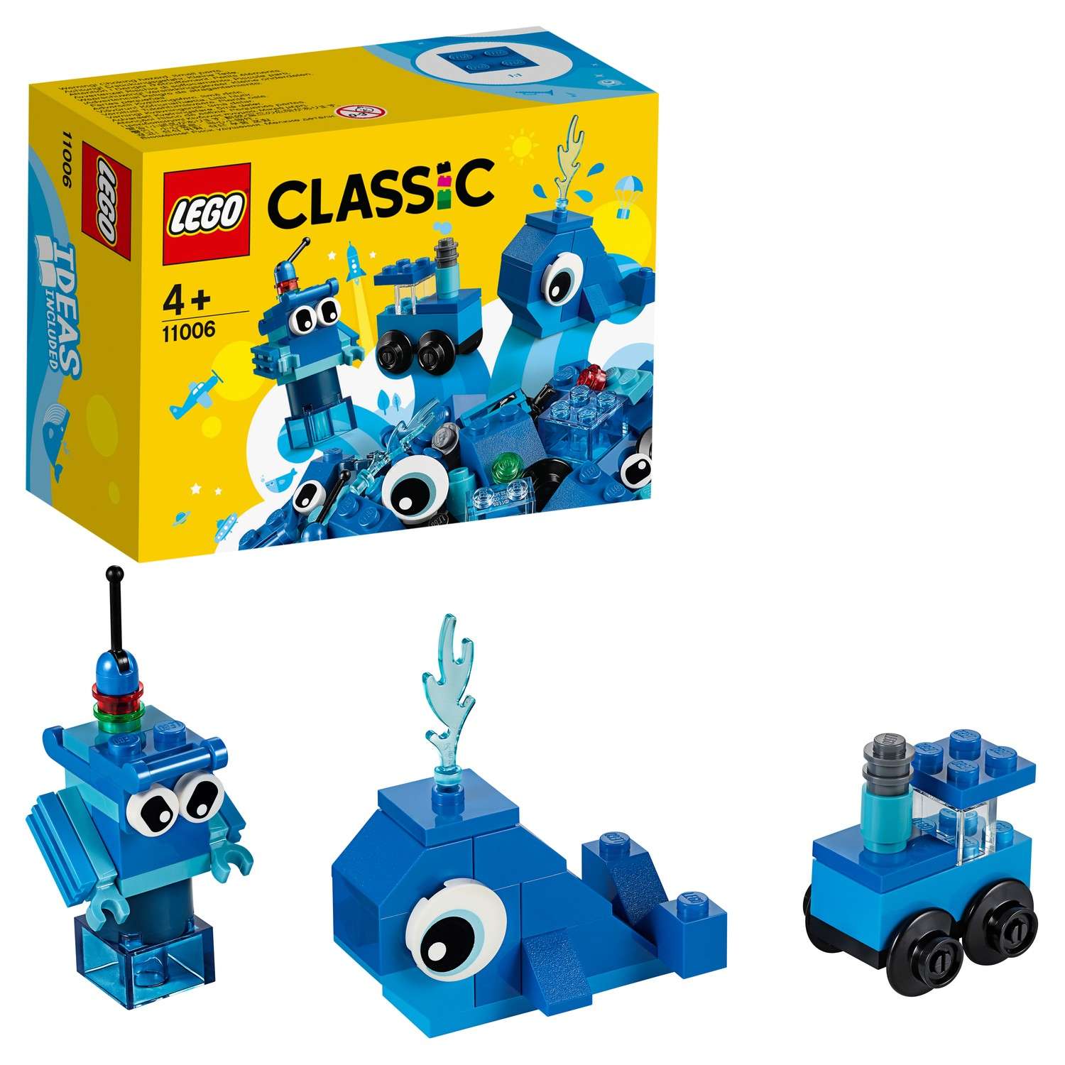 Конструктор LEGO Classic Синий 11006 - фото 1
