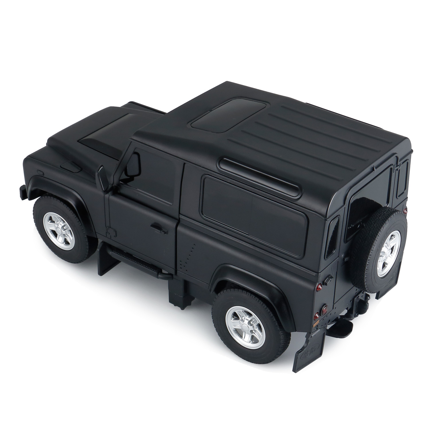 Машина Rastar РУ 1:14 Land Rover Defender Трансформер Черный 76420 - фото 4