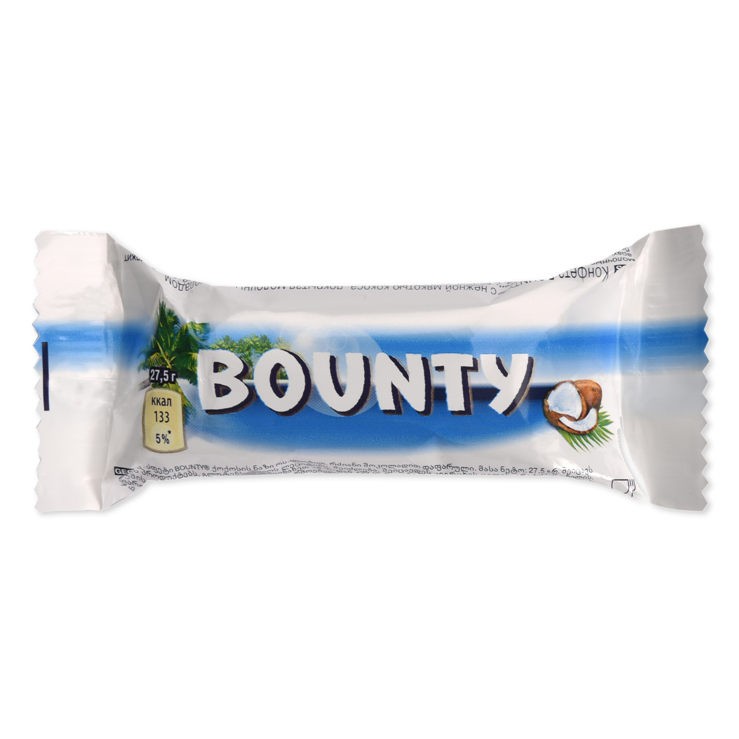 Батончик шоколадный BOUNTY 7*27.5г - фото 2