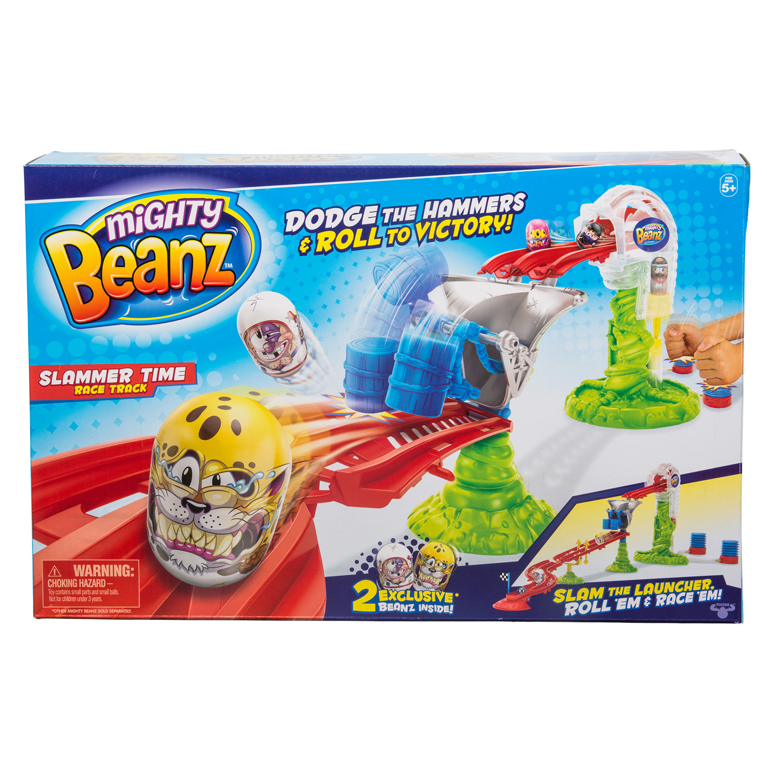 Трек Mighty Beanz Ударный заезд в непрозрачной упаковке (Сюрприз) 66504  купить по цене 569 ₽ в интернет-магазине Детский мир