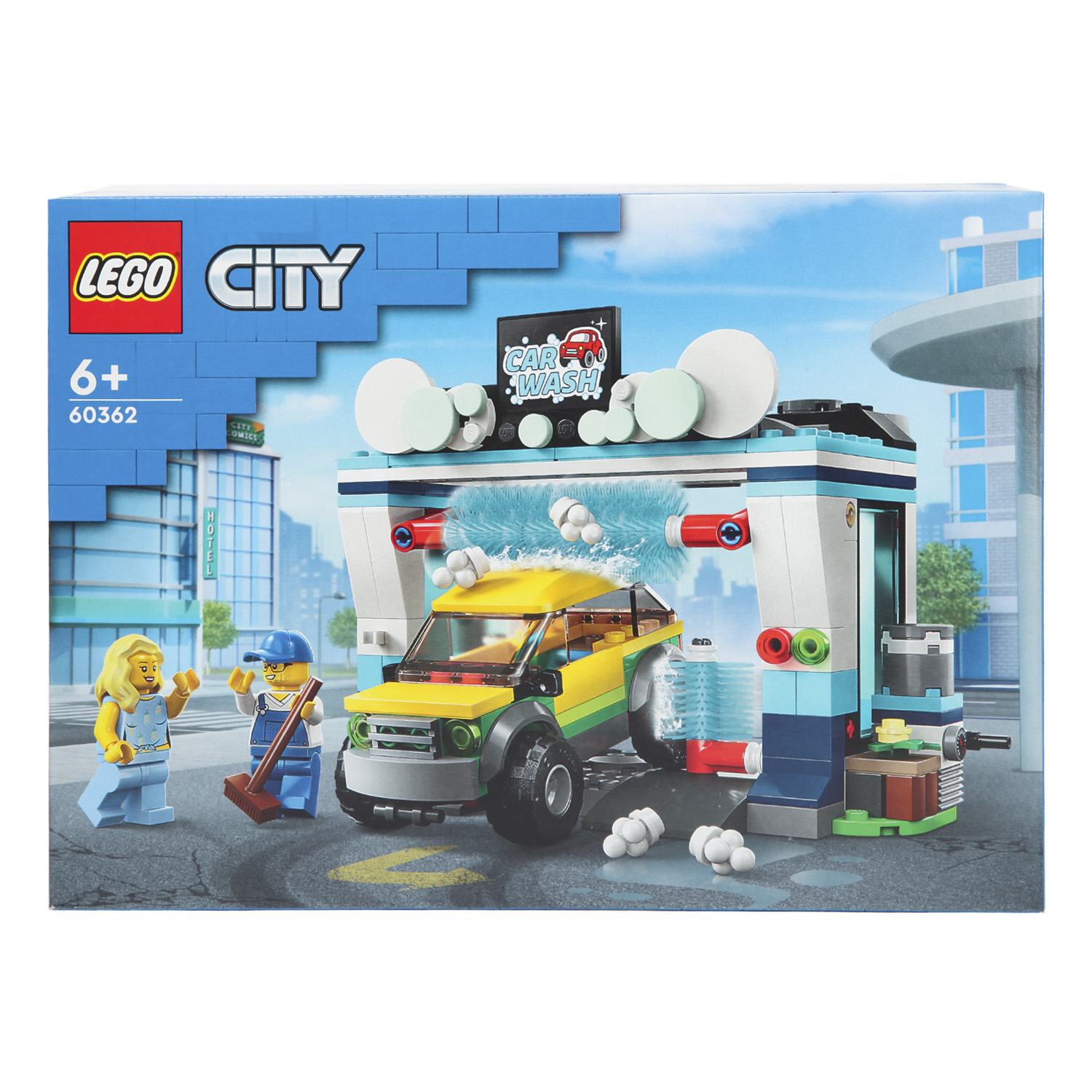 Конструктор LEGO City Автомойка 60362 купить по цене 1999 ₽ в  интернет-магазине Детский мир