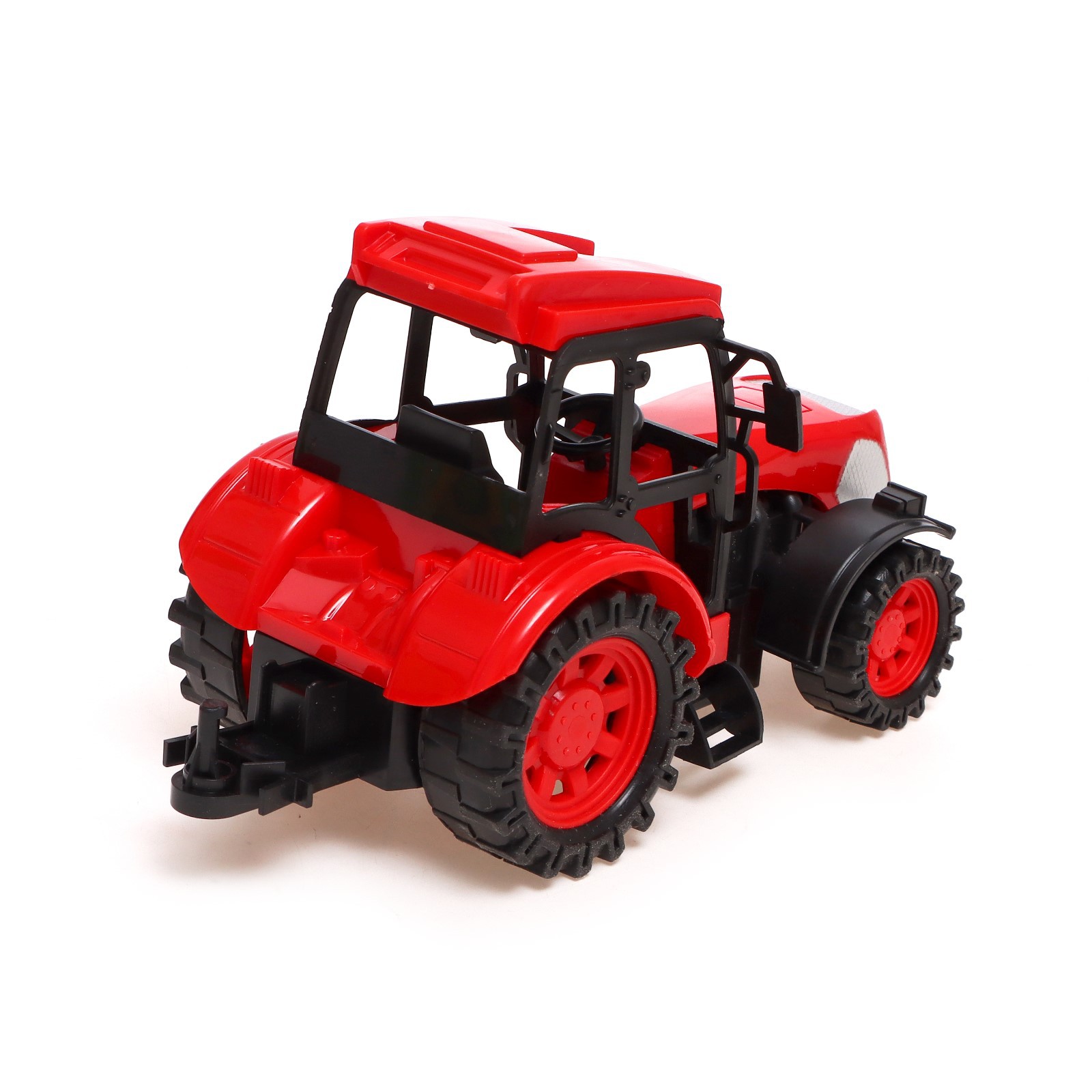 Трактор Автоград радиоуправляемый «Фермер» работает от аккумулятора цвет красный - фото 3