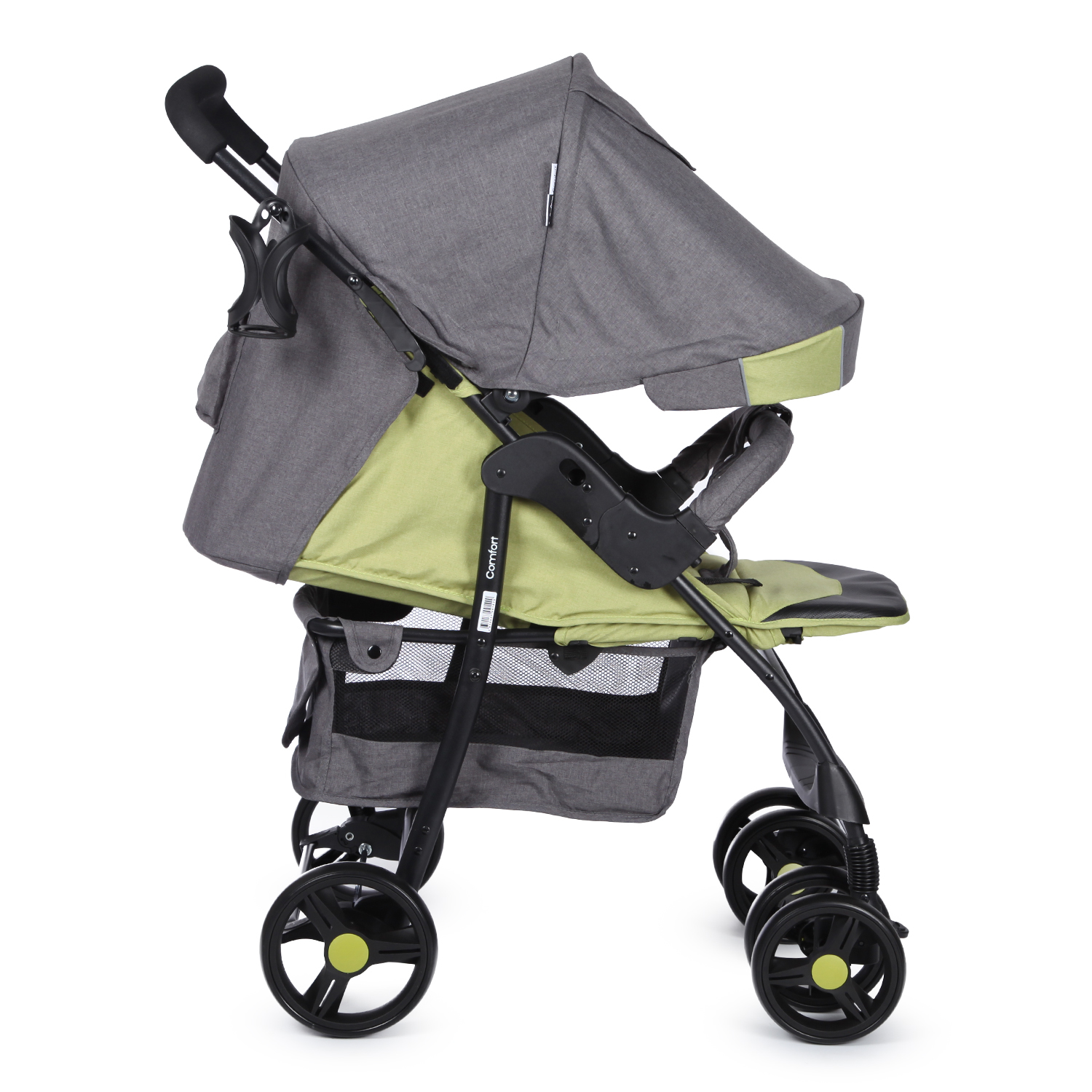 Коляска прогулочная Babyton Comfort Green-Grey - фото 3