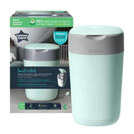 Утилизатор подгузников TOMMEE TIPPEE накопитель для использованных подгузников Twist Click blue