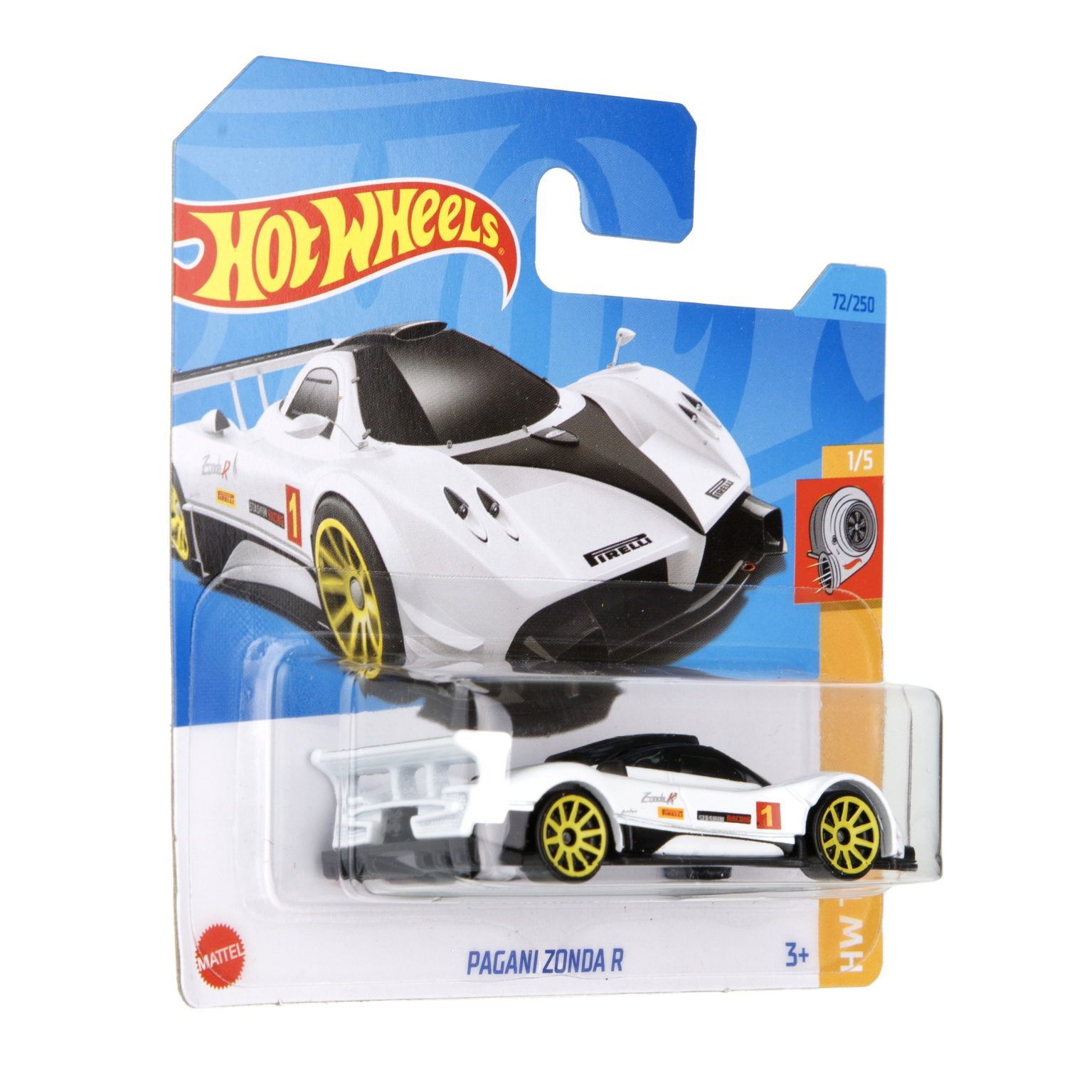 Машинка Hot Wheels Pagani Zonda R серия HW Turbo купить по цене 442 ₽ в  интернет-магазине Детский мир