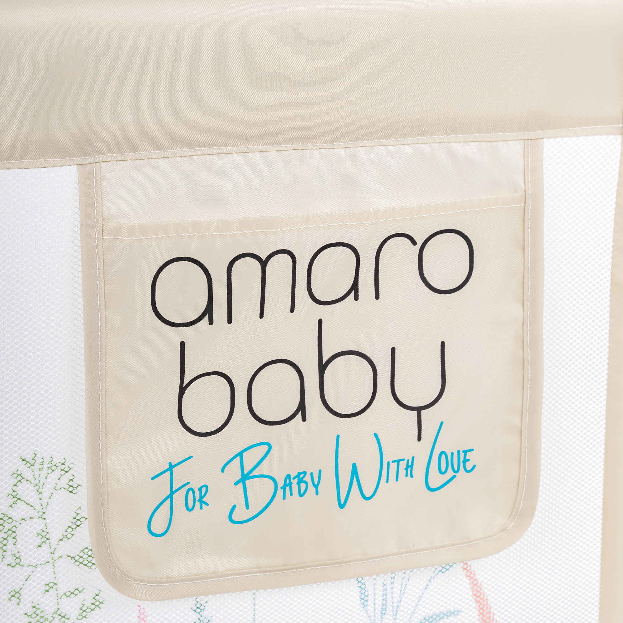 Барьер защитный для кровати Amarobaby Safety of dreams 180см Бежевый - фото 6