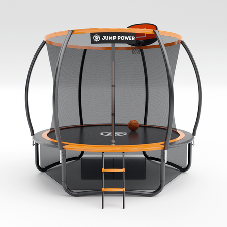 Батут Jump Power 10ft PRO Basket Orange