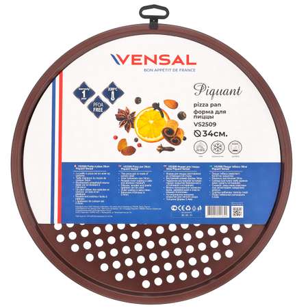 Форма для пиццы VENSAL VS2509 34 см
