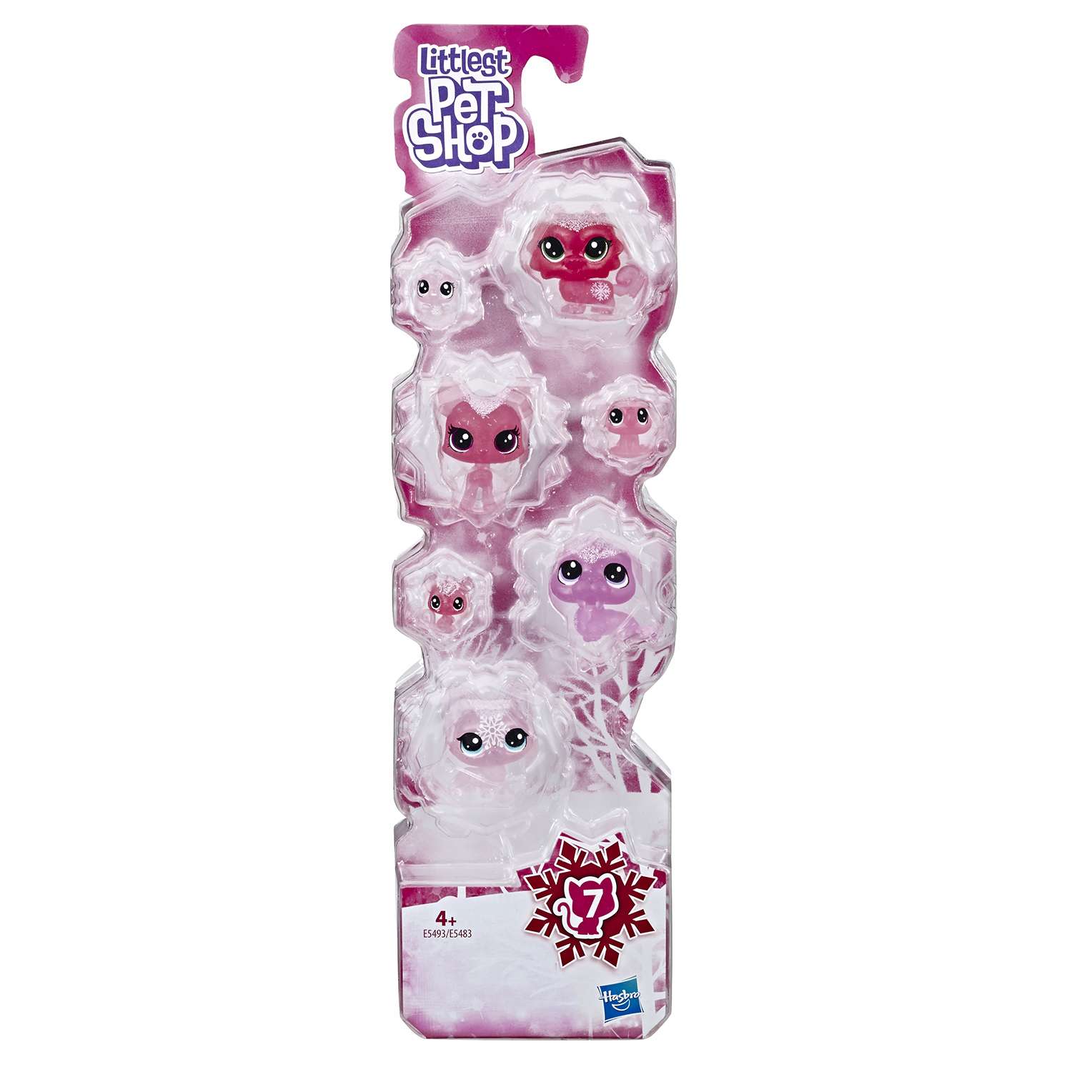 Набор игровой Littlest Pet Shop 7петов Розовые E5493EU4 - фото 2
