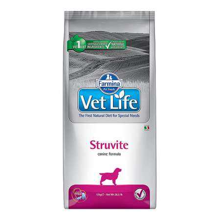 Корм для собак Farmina VetLife струвит 12кг