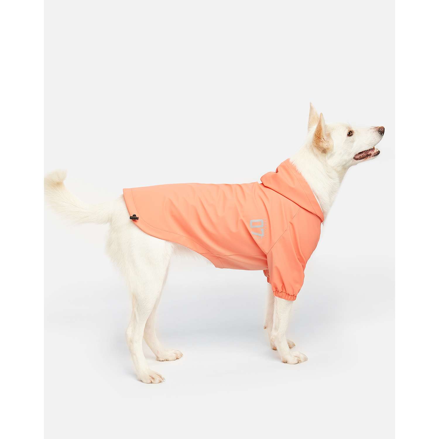 Куртка-дождевик для собак Zoozavr розовый 55 - фото 9