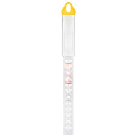 Терка Elan Gallery 33.5х3.5х2 см Желтая с ручкой. с пластиковым защитным чехлом
