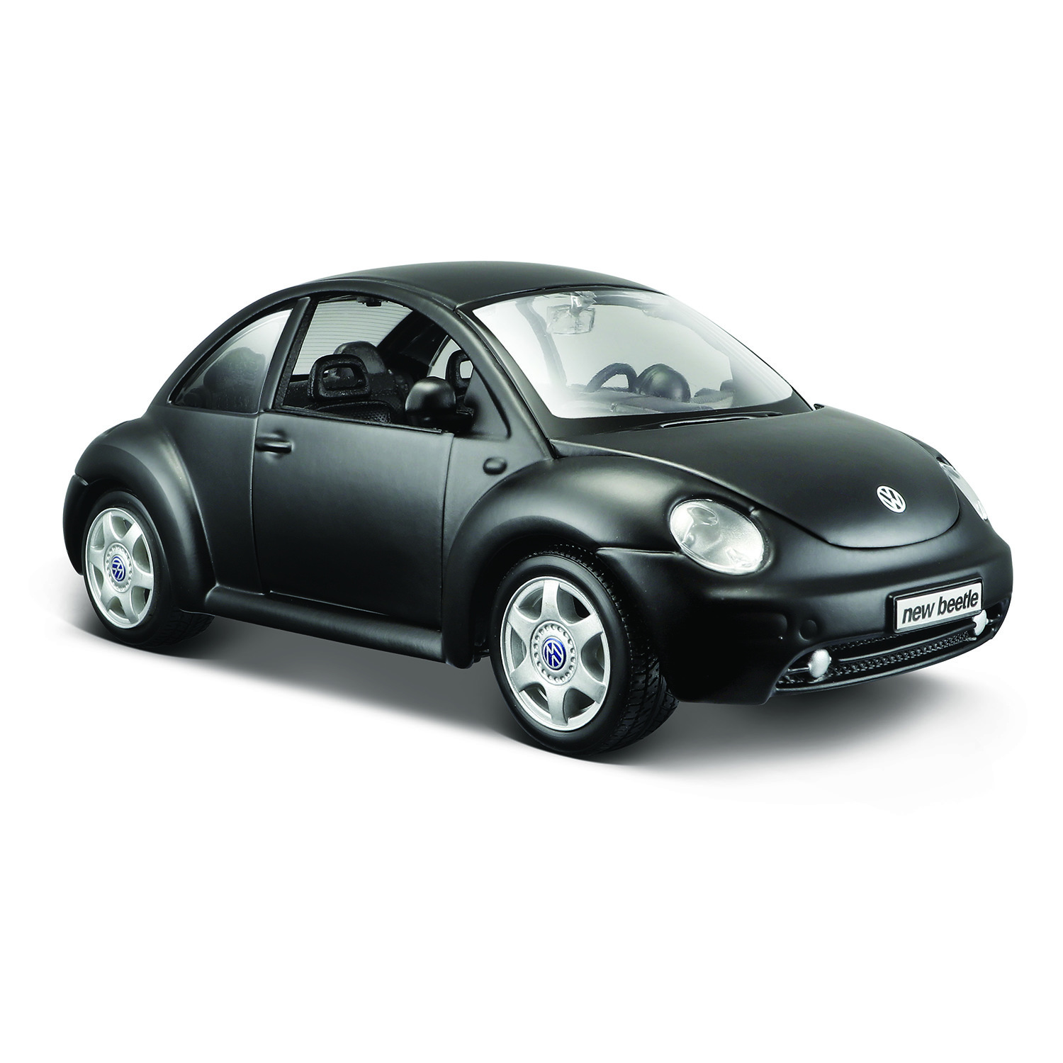 Машина MAISTO 1:24 Volkswagen New Beetle Черный 31975 купить по цене 299 ₽  в интернет-магазине Детский мир