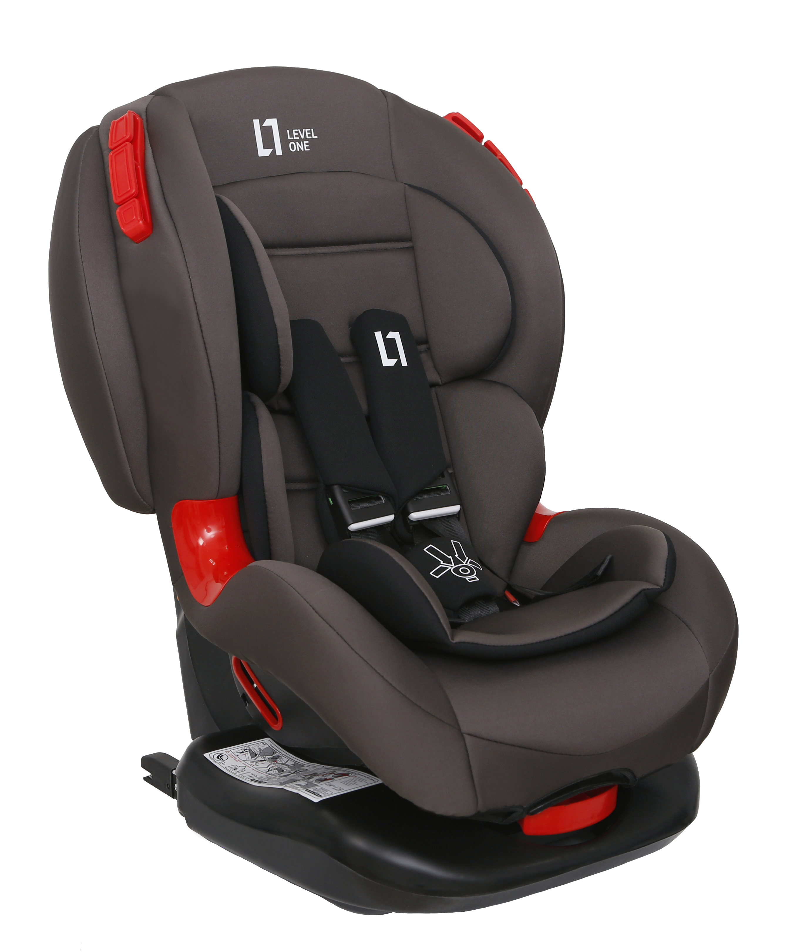 Детское автокресло Еду-Еду УУД KS 527 ISOFIX гр.I/II серия Level One graphite - фото 4