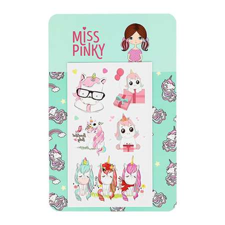 Тату переводное Miss Pinky basic