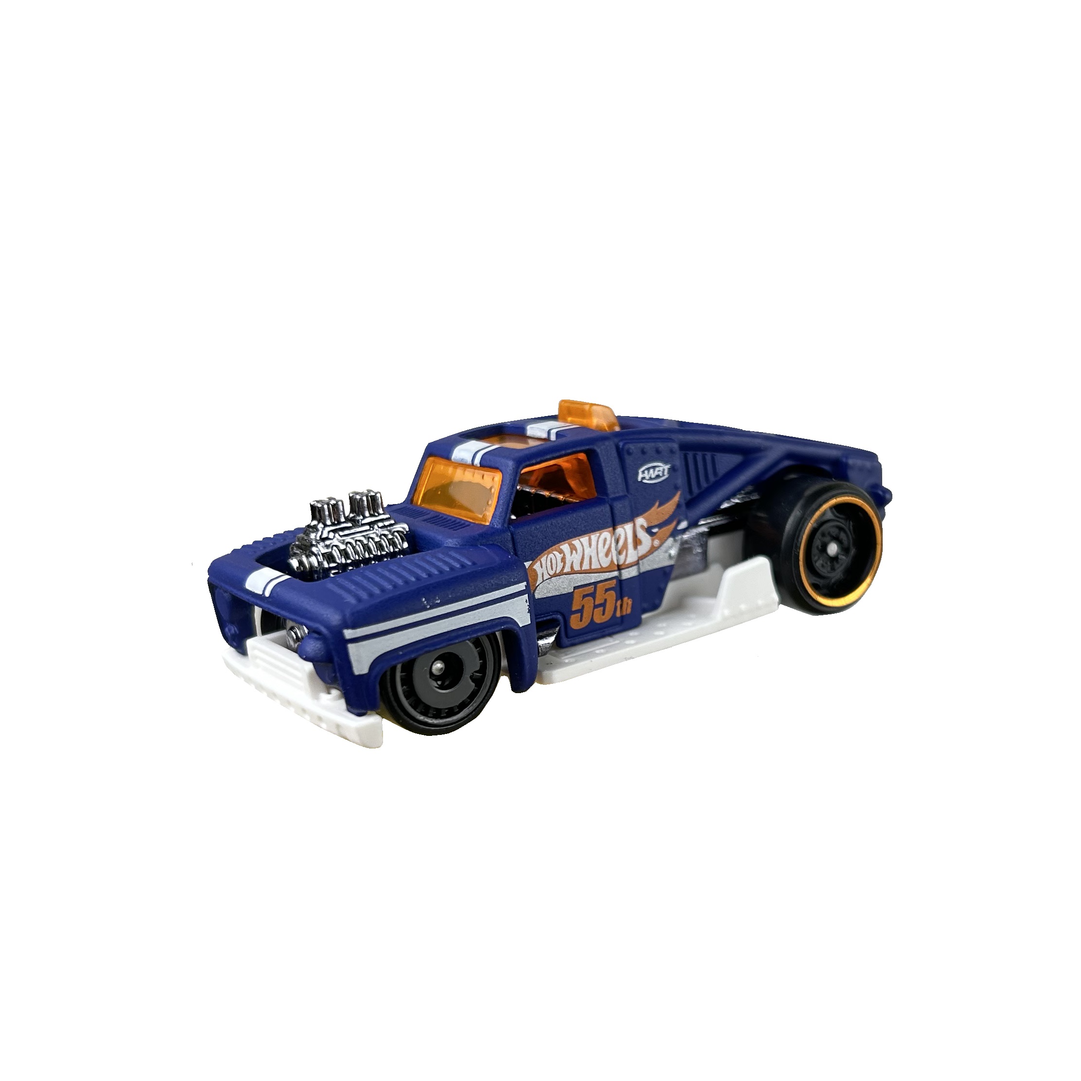 Автомобиль Hot Wheels Erikenstein rod 1:64 инерционный синий 62971 - фото 3