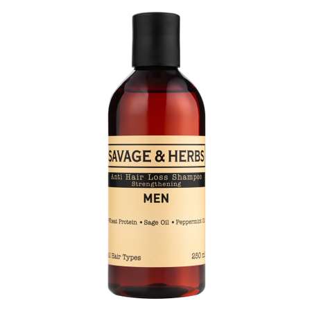 Шампунь Savage and Herbs против выпадения волос