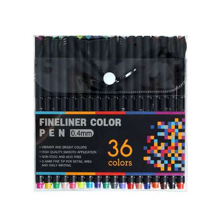 Набор маркеров Sima-Land профессиональных 36 цветов 0.4 мм