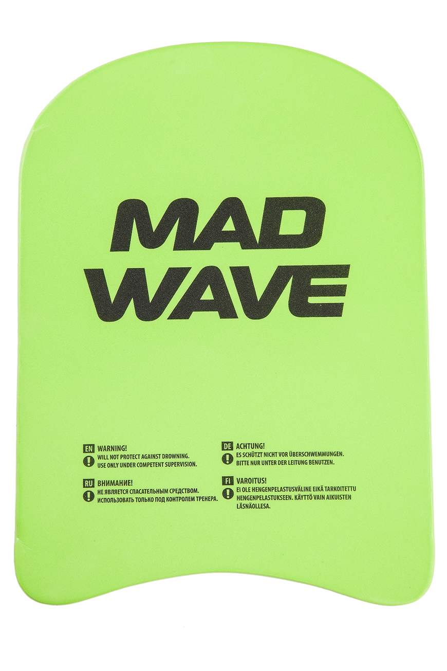 Доска для плавания Mad Wave Kickboard kids Зеленый M0720 05 0 10W - фото 1