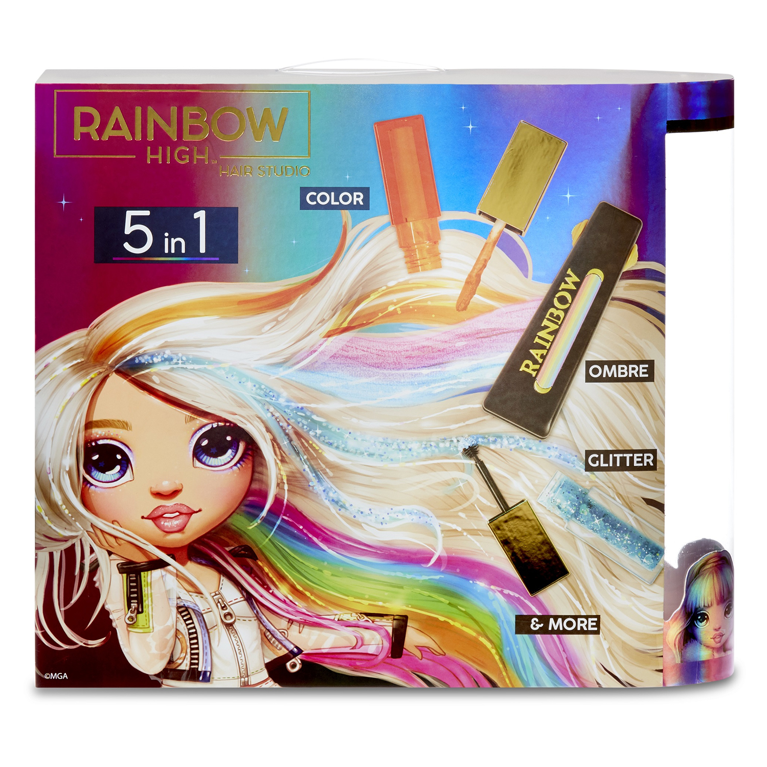 Кукла Rainbow High Hair Studio 569329E7C купить по цене 4999 ₽ в  интернет-магазине Детский мир