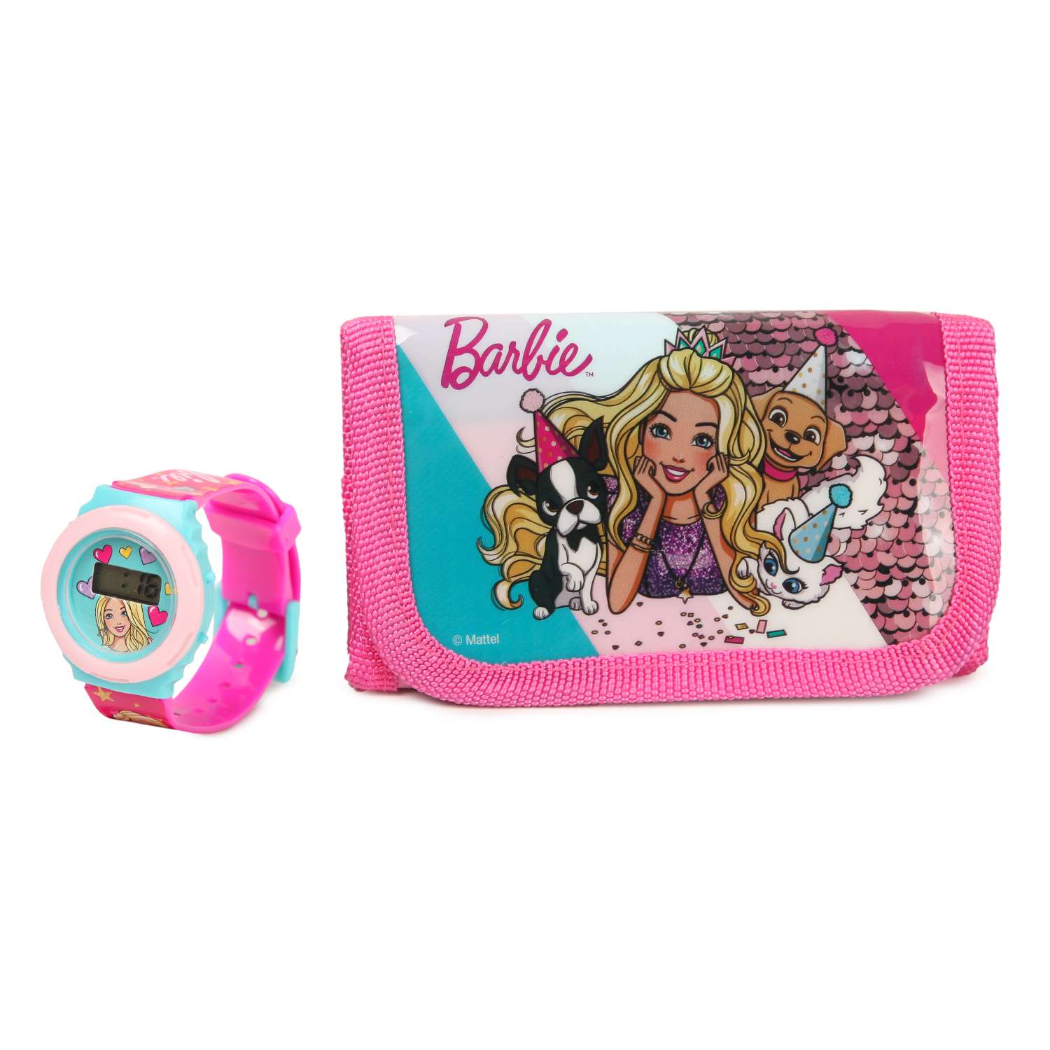 Набор Barbie часы+кошелек BRB0040 - фото 1