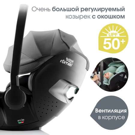 Детское автокресло Britax Roemer автолюлька для новорожденных Baby-Safe Pro Style Mineral Grey