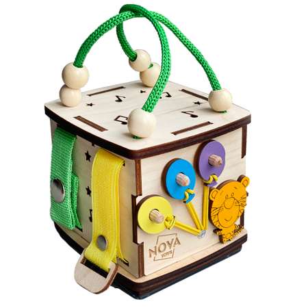 Бизикубик NOVA Toys Мини 10 см для детей в дорогу