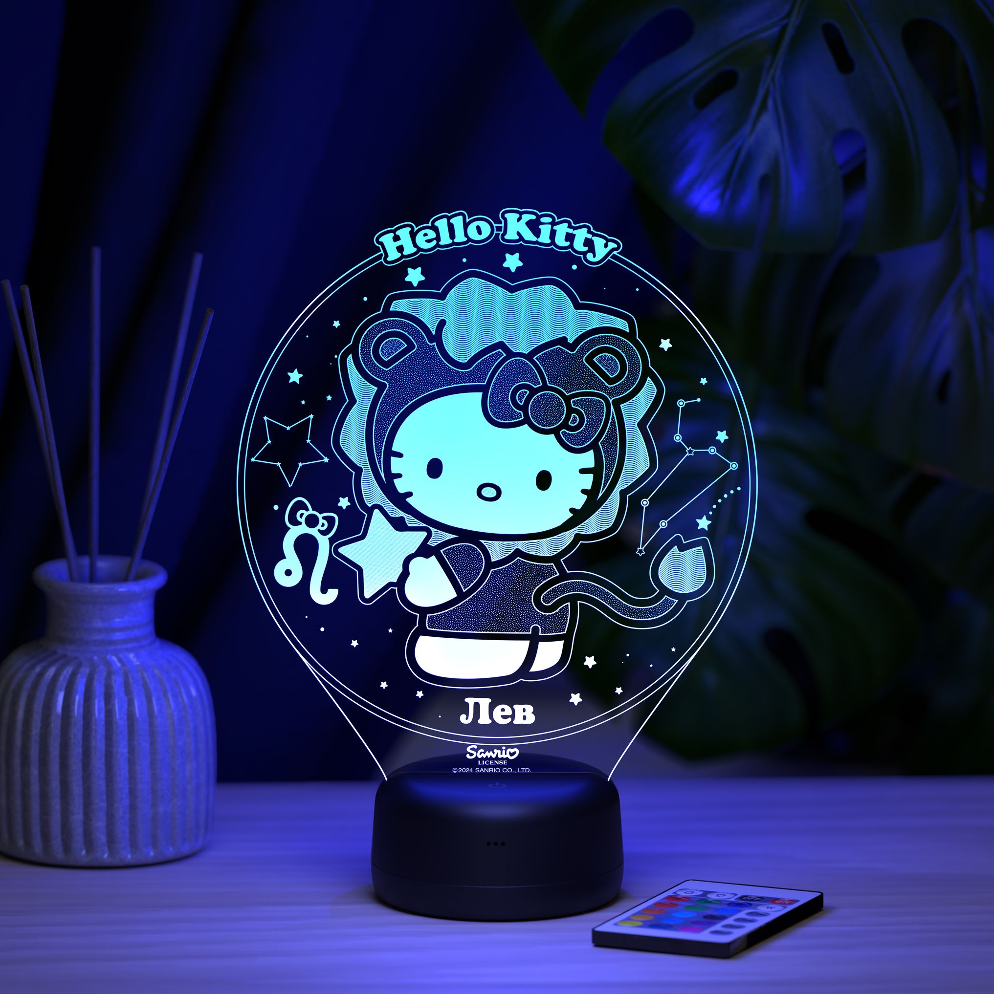 Ночник Hello Kitty Лев - фото 13