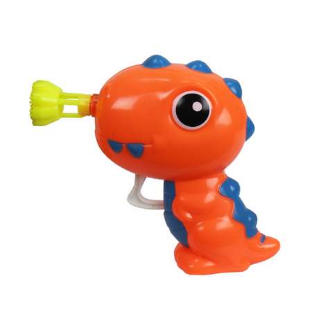 Мыльные пузыри Мы-шарики 1toy Динозаврик оранжевый