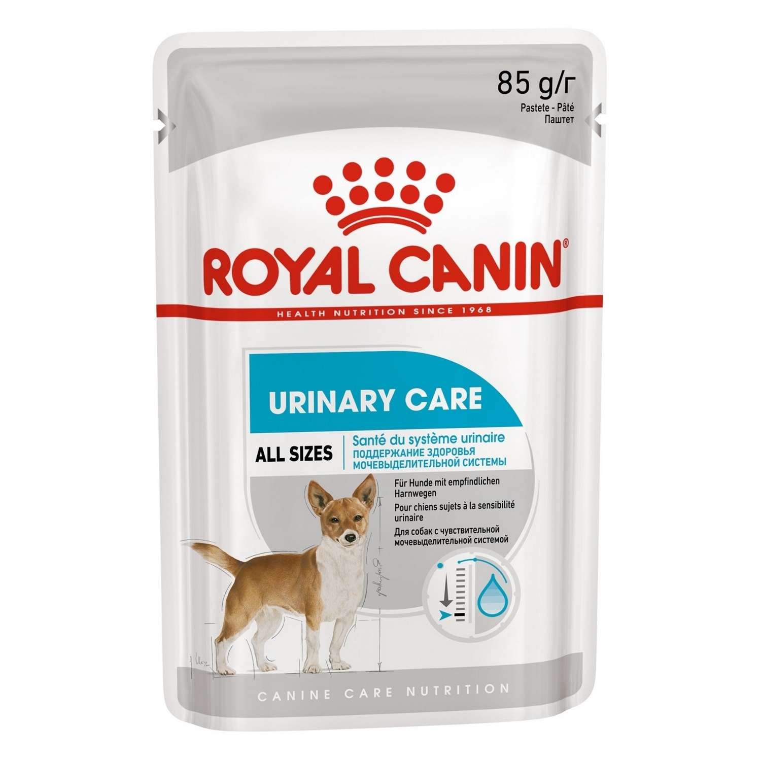 Корм для собак ROYAL CANIN Urinary Care с мочекаменной болезнью паштет пауч 85г - фото 2