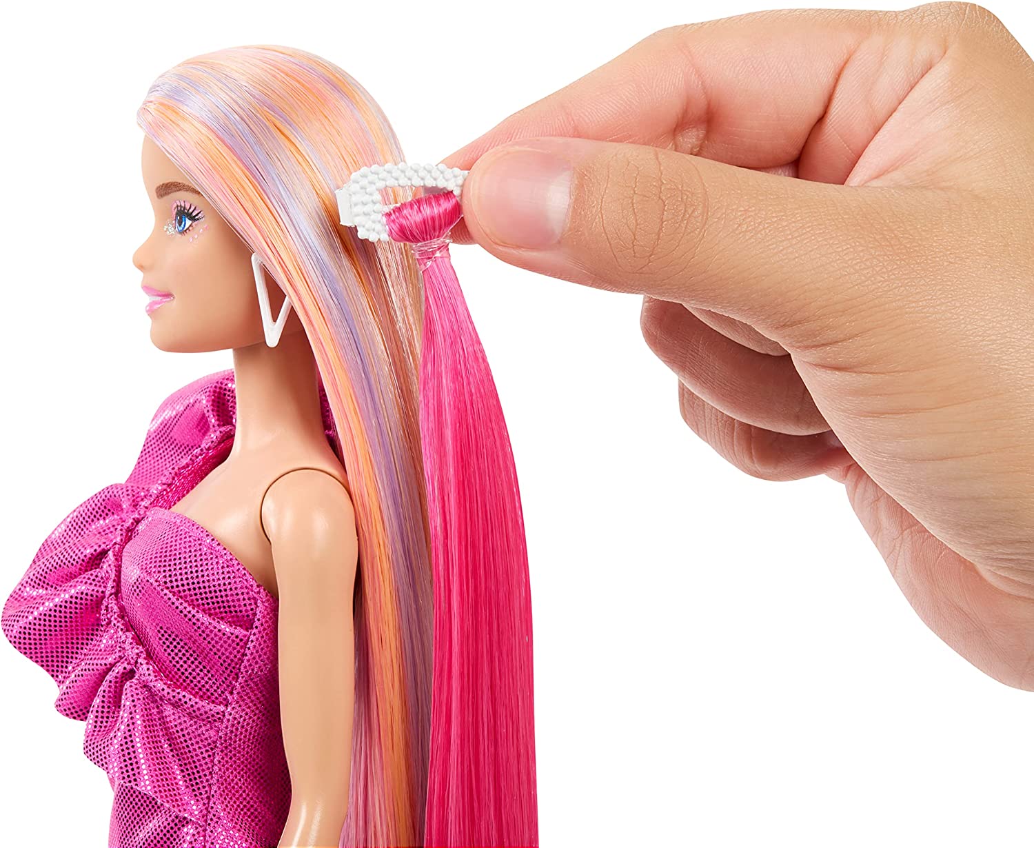 Кукла модельная Barbie Hair Play Кошка HKT96 - фото 5