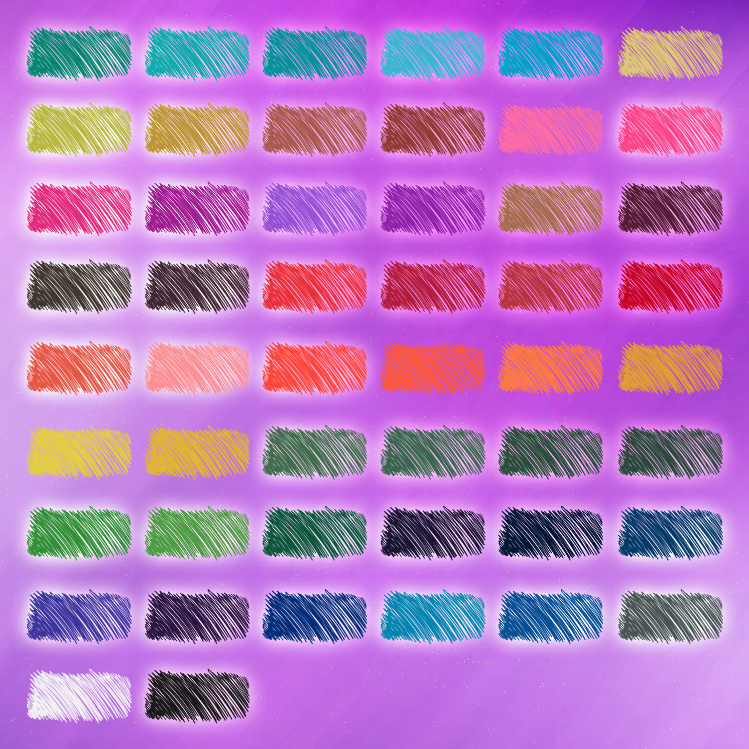 Карандаши цветные Brauberg художественные для рисования 50 цветов трехгранные - фото 3