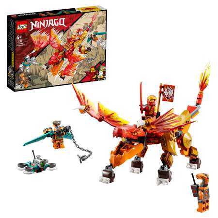 Конструктор LEGO Ninjago Огненный дракон ЭВО Кая 71762