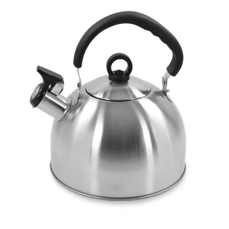 Чайник для плиты LUMME LU-268 со свистком черный гранит