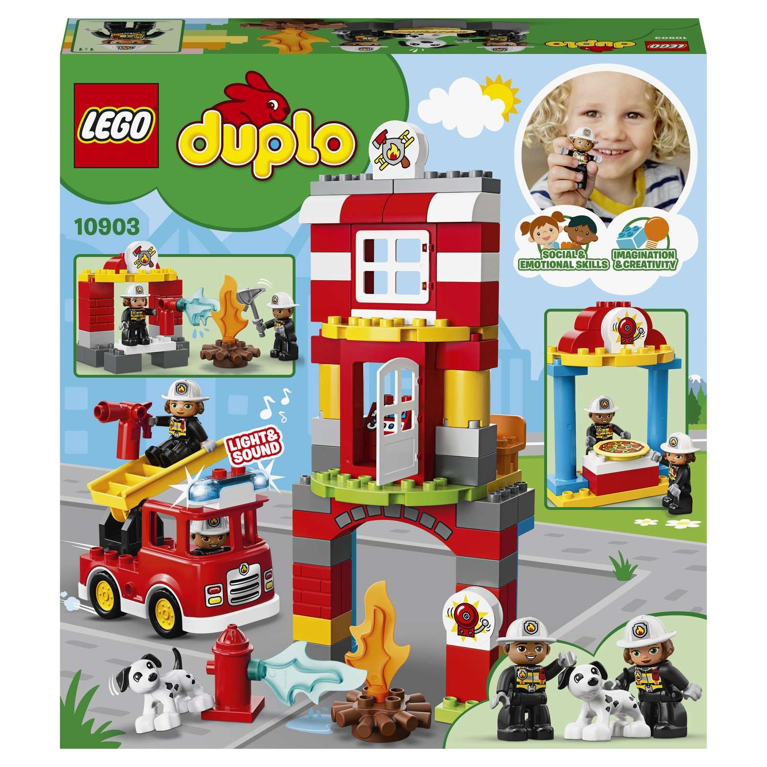 Конструктор LEGO DUPLO Town Пожарное депо 10903 - фото 3