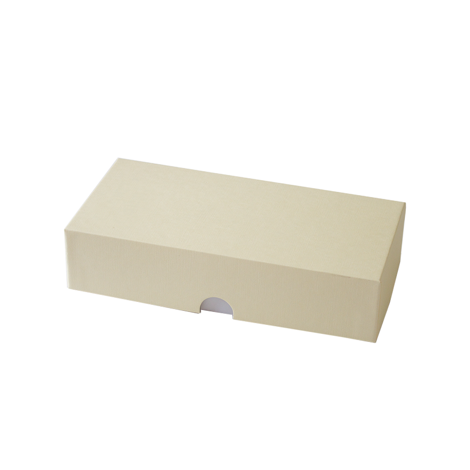 Коробка подарочная Cartonnage Радуга бежевый-белый прямоугольная - фото 1