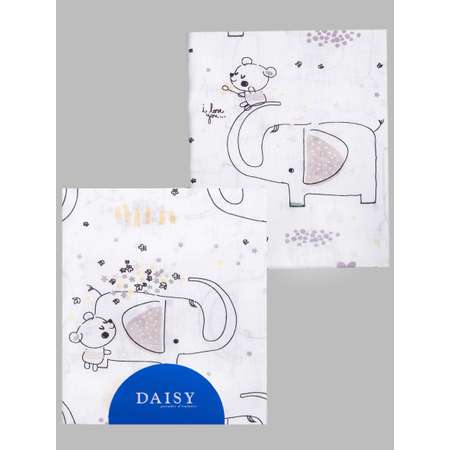 Пеленки бязь Daisy 2шт 75х120