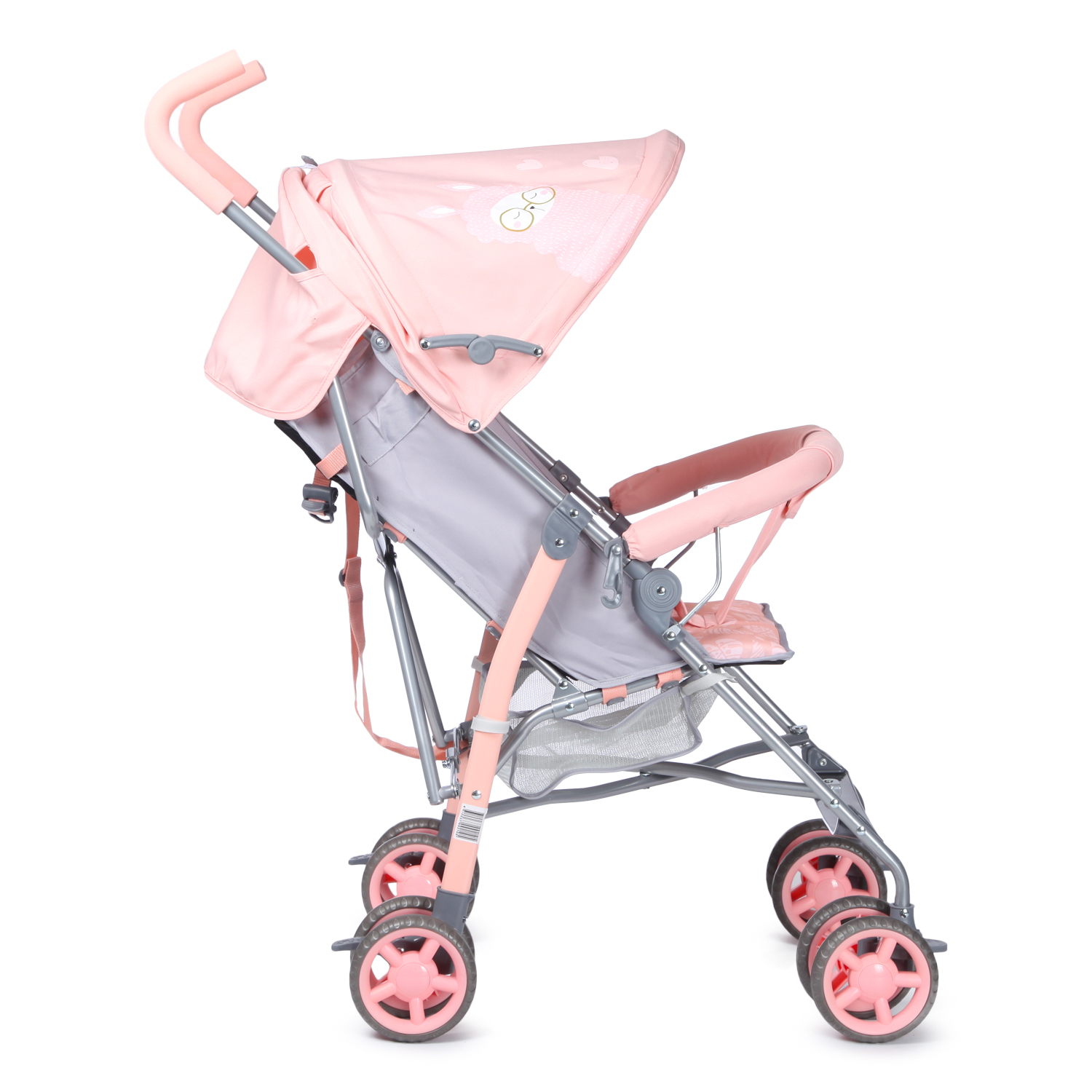 Коляска-трость Babyton Zoo Light Pink - фото 3