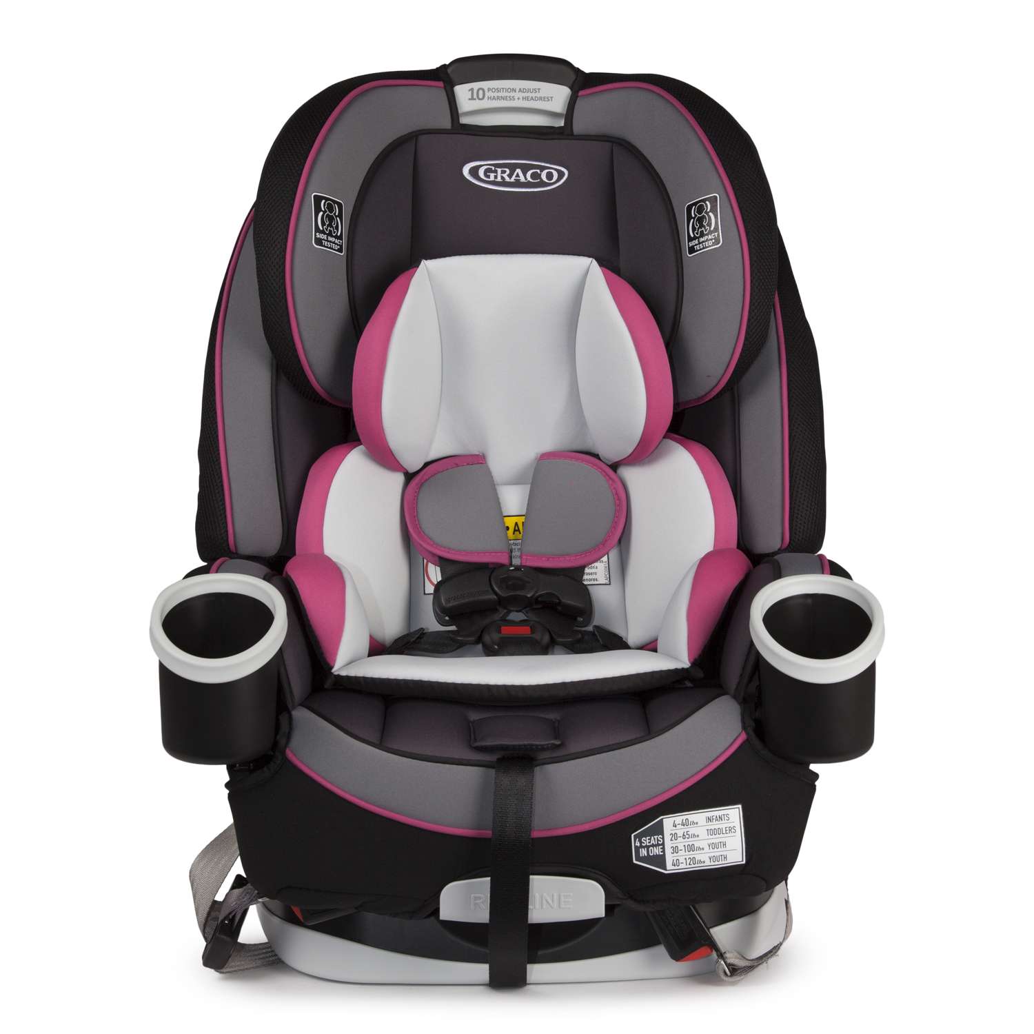 Graco 4ever 2025 car seat pink