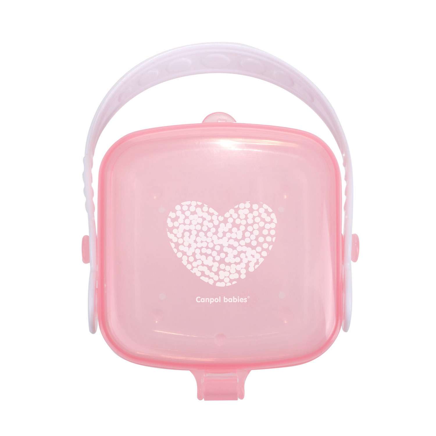 Контейнер для пустышек Canpol Babies Pastelove Розовый - фото 1