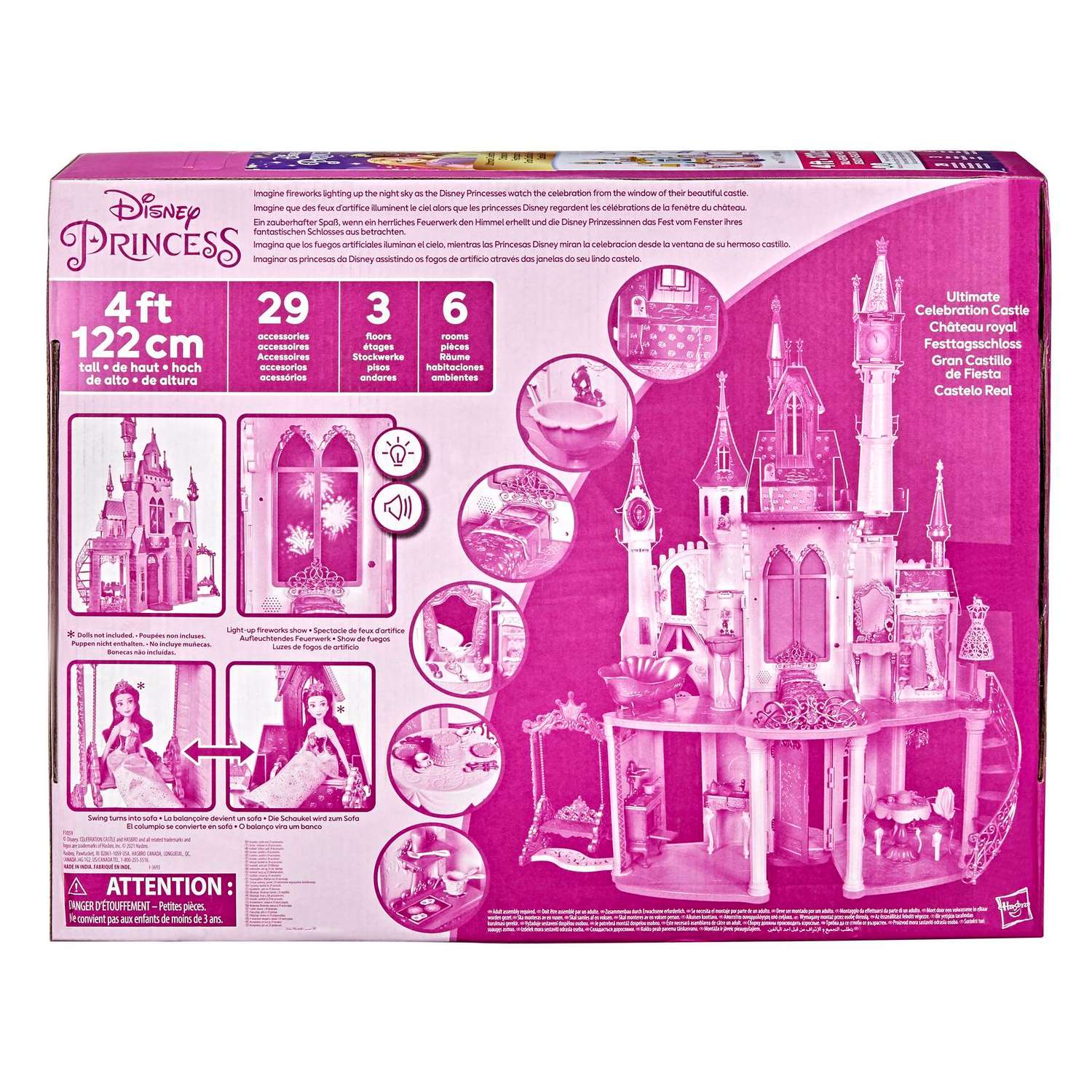 Набор игровой Disney Princess Hasbro Замок F10595L0 F10595L0 - фото 3