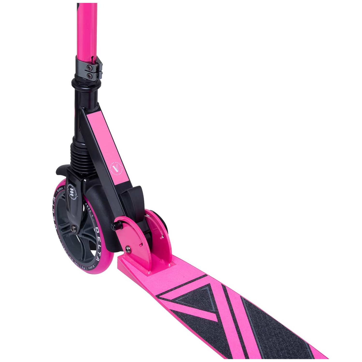 Самокат RIDEX двухколесный Scooter 2 wheels Delta 180 pink - фото 4