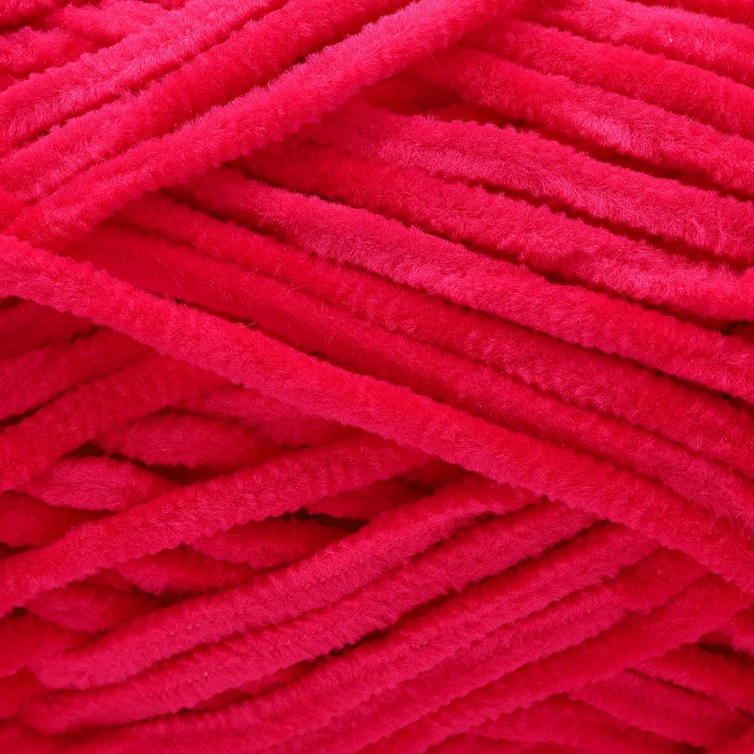 Пряжа для вязания YarnArt Dolce Baby 50 гр 85 м микрополиэстер нежная плюшевая 5 мотков 759 ярко-розовый - фото 5