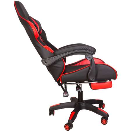 Компьютерное кресло GRAMBER чёрно-красный экокожа
