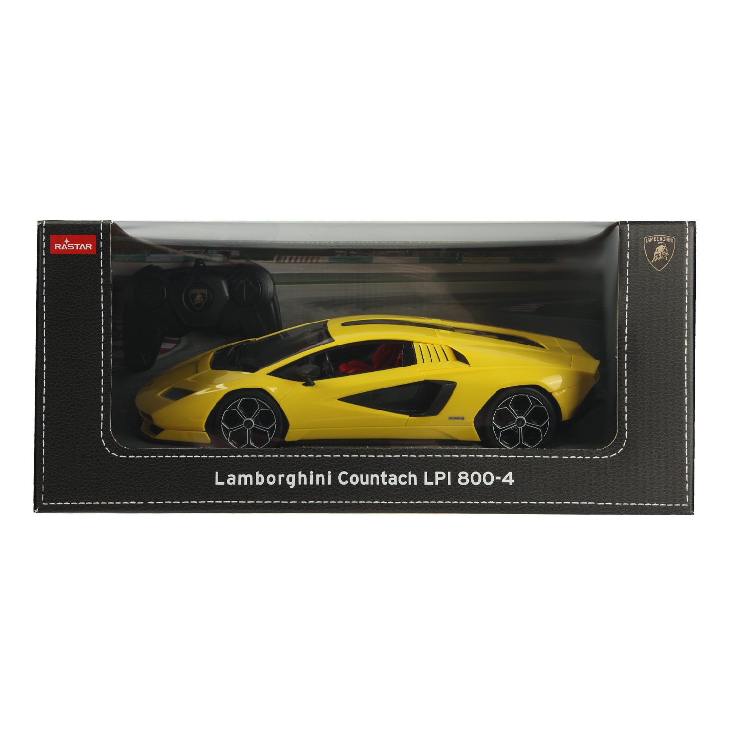 Машина Rastar 1:16 Р/У Lamborghini Countach LPI 800-4 Желтая 92000 - фото 2