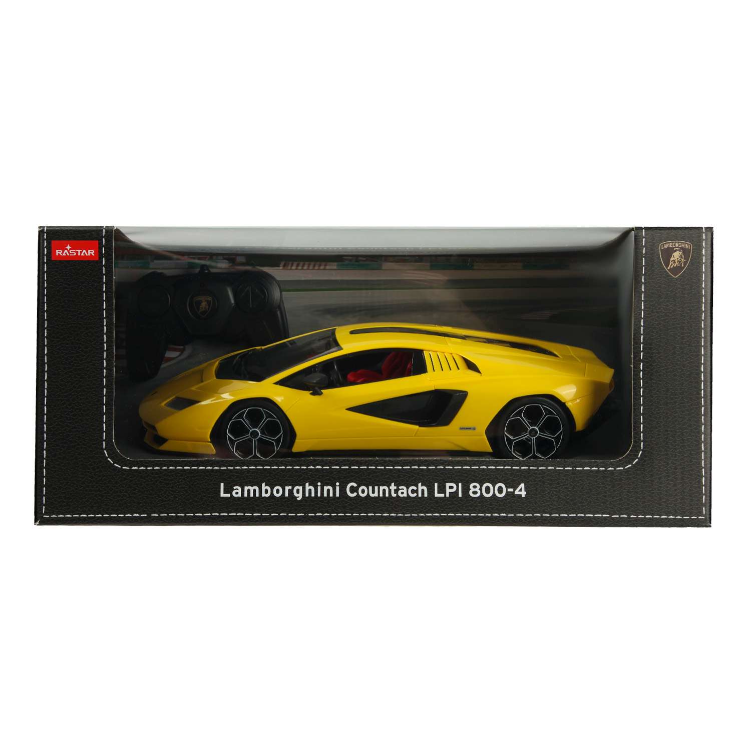 Машина Rastar 1:16 Р/У Lamborghini Countach LPI 800-4 Желтая 92000 - фото 2